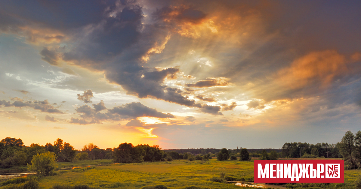 Във вторник, 15 юли, по-значителна облачност ще има над Западна