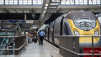 Движението на влаковете Евростар между Париж Лондон и Брюксел още