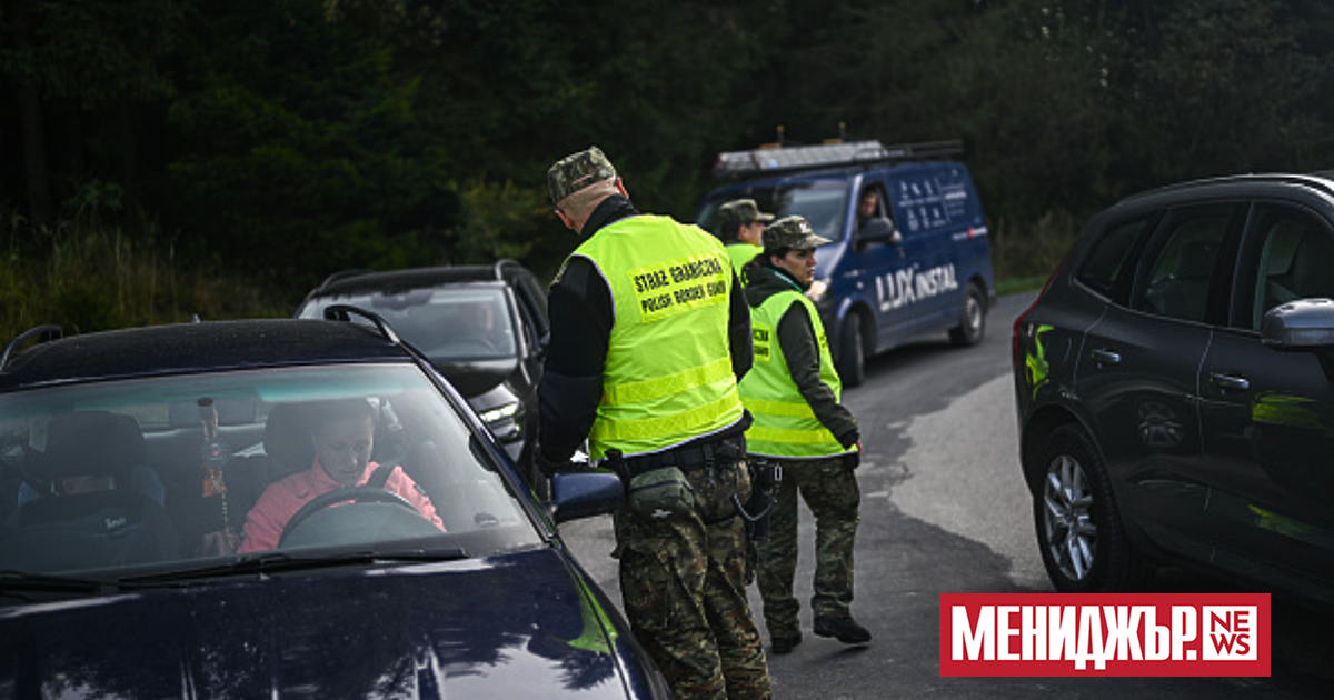В Полша граничарите са вече са въоръжени с водни оръдия,