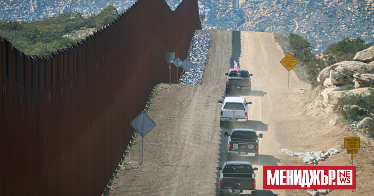 Тръмп иска стената на границата с Мексико да бъде боядисана