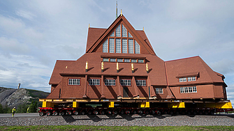 Църквата в шведския град Кируна ще започне днес своето двудневно