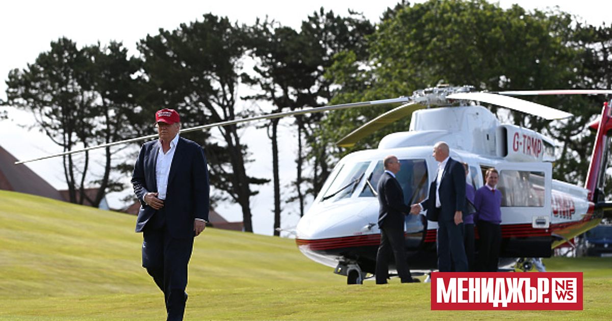 Срещата между президента на САЩ Доналд Тръмп и руския президент