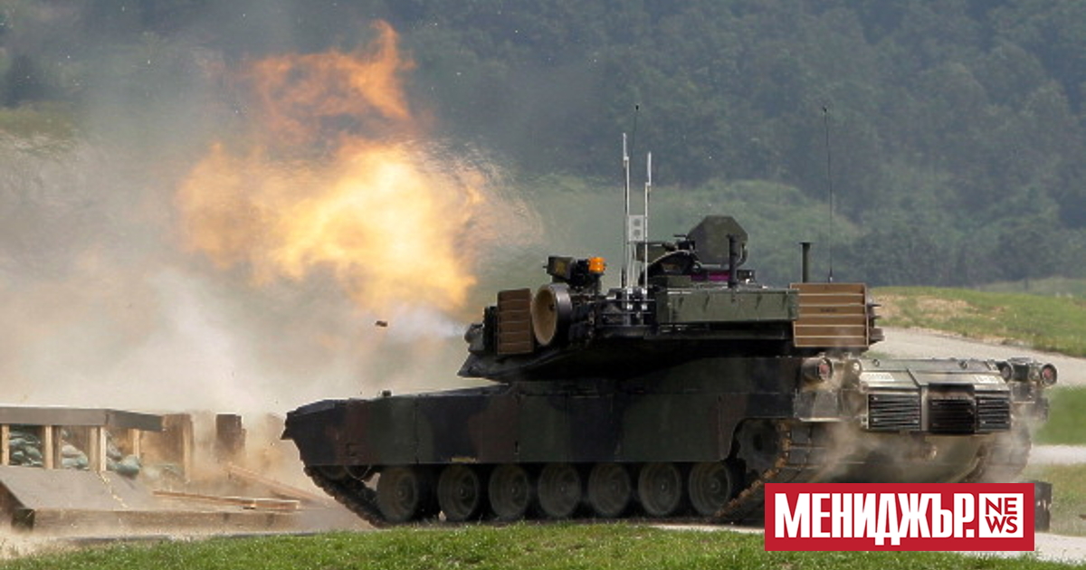Партида американски танкове Abrams M1A2SEPv3 пристигна в Полша, съобщи министърът