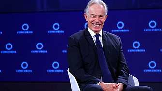 Бившият британски премиер Тони Блеър е във Вашингтон за да