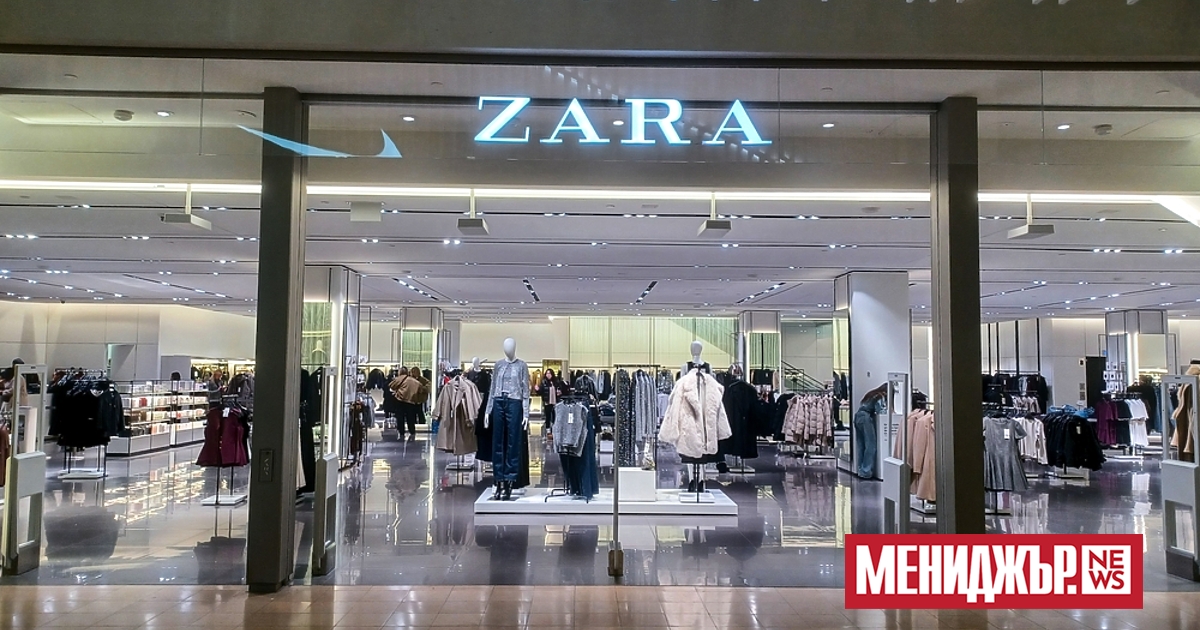 Inditex, собственикът на модната марка  Zara, отчете приходи за първата