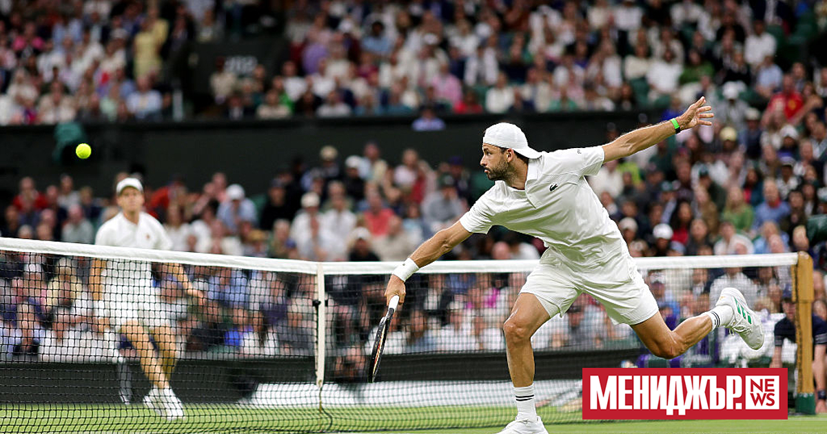 Водещият български тенисист Григор Димитров се раздели с личния си