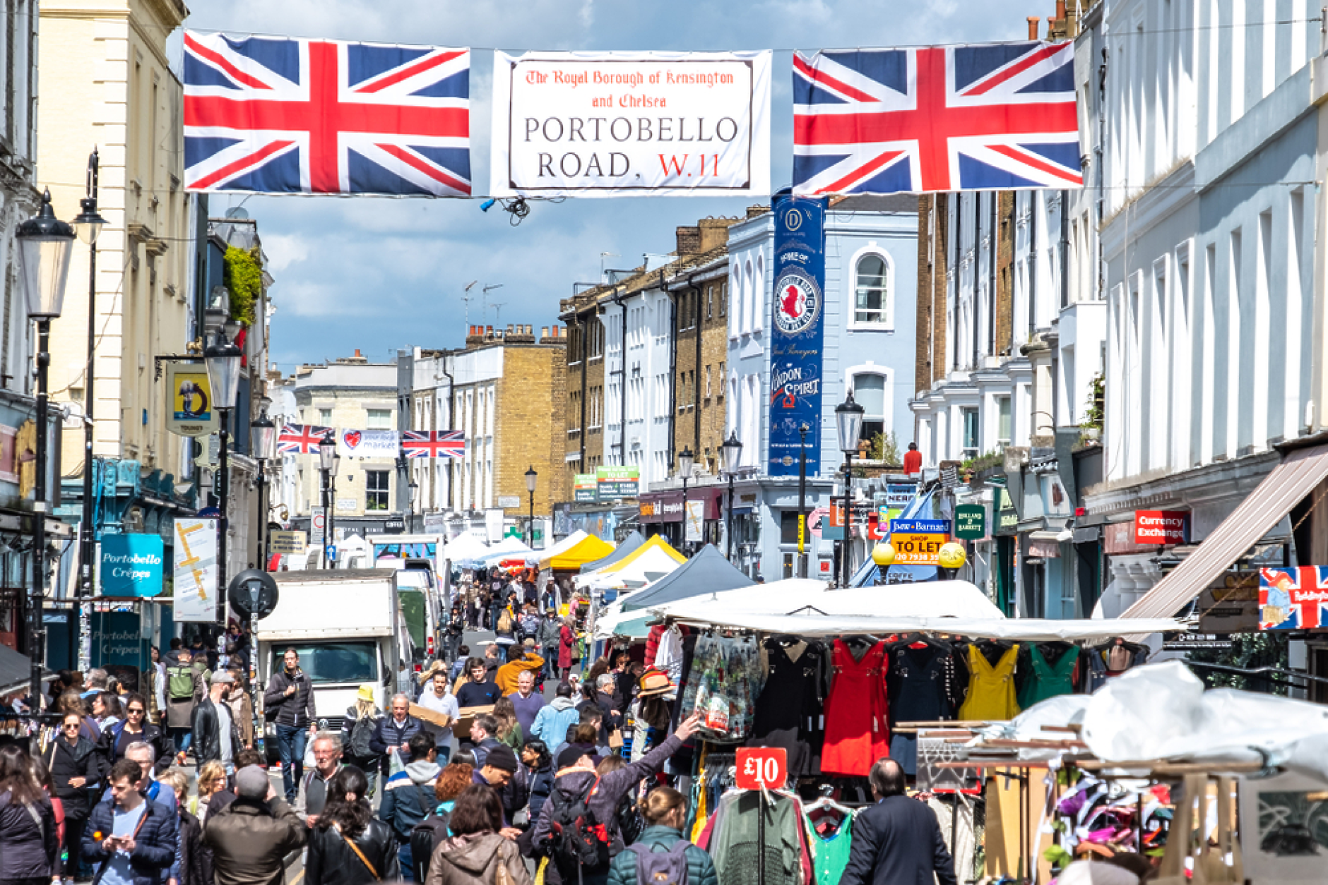 Portobello Road Market: Един от най-известните пазари в света