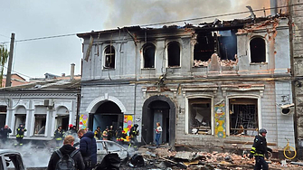 Детска градина в Харков е била атакувана с руски бойни