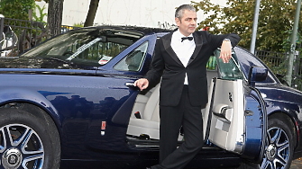 Британският актьор Роуън Аткинсън известен с ролята си в поредицата