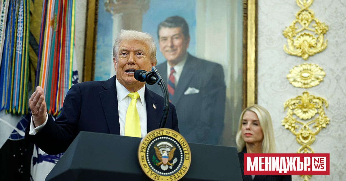 Президентът на САЩ Доналд Тръмп заяви днес пред Си Ен