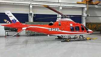 В България пристигна четвъртият хеликоптер предназначен за спешна медицинска помощ