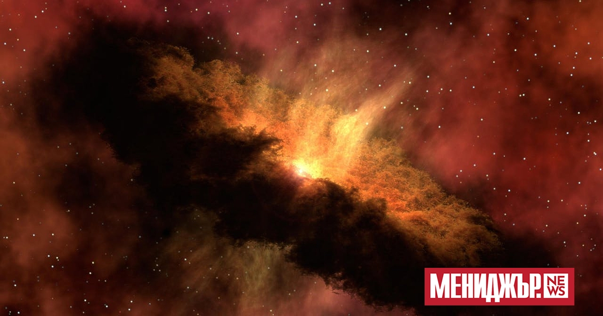 Астрономи откриха галактика, която образува звезди 180 пъти по-бързо от