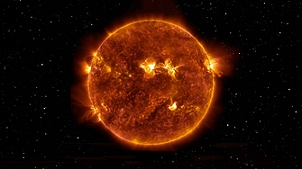 В последните няколко дни слънчевата активност се увеличи като вчера