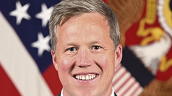 Министърът на армията на САЩ Дан Дрискол на среща в