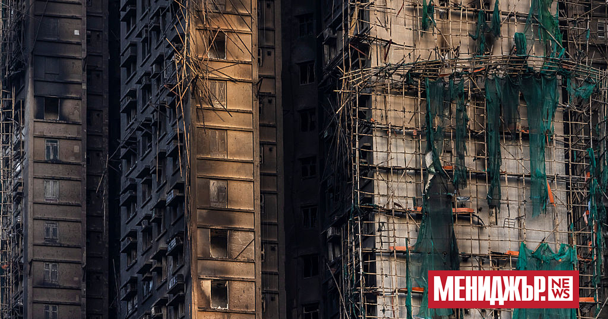 Жертвите на пожара в няколко небостъргача в Хонконг са вече