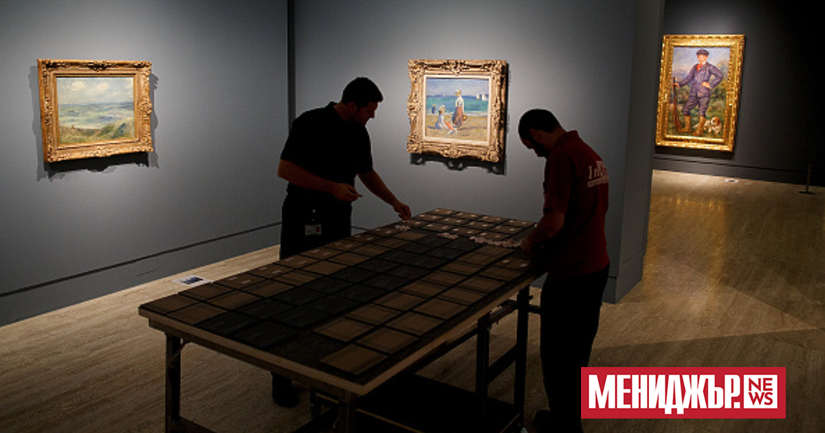 Картината на Пиер-Огюст Реноар Детето и неговите играчки - Габриел и