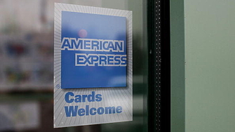 Разходите в платежната система American Express AmEx в САЩ се