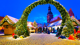 Когато зимата се спуска над Европа градските площади и улици