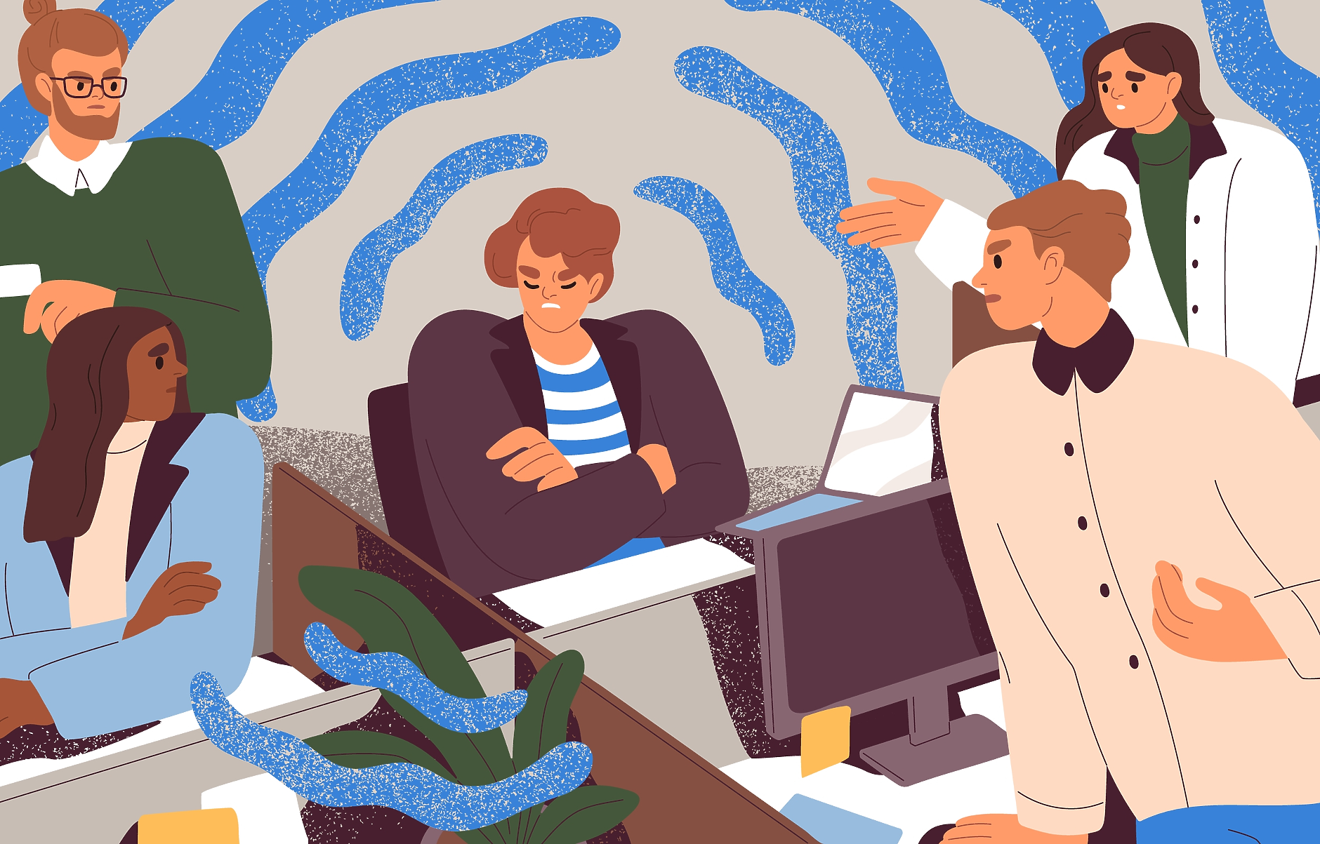 Токсичните хора, които спъват развитието ви в работата