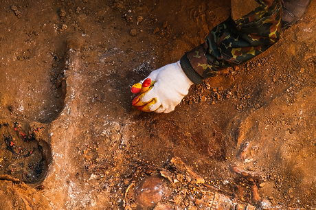 Археолози откриха рядка фреска на Исус без брада
