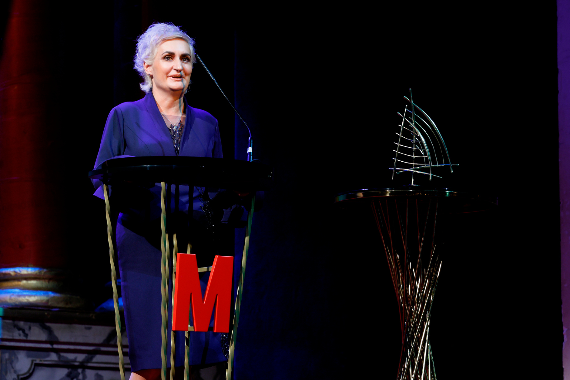 Дина Темелкова, изпълнителен директор на „Телелинк Инфра Сървисис“, стана 18-ия Мениджър на годината. снимка: Иван Коловос