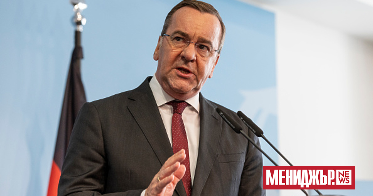 Германският министър на отбраната Борис Писториус смята, че новата Стратегия