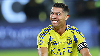 Португалският нападател Кристиано Роналдо който играе за саудитския Ал Наср