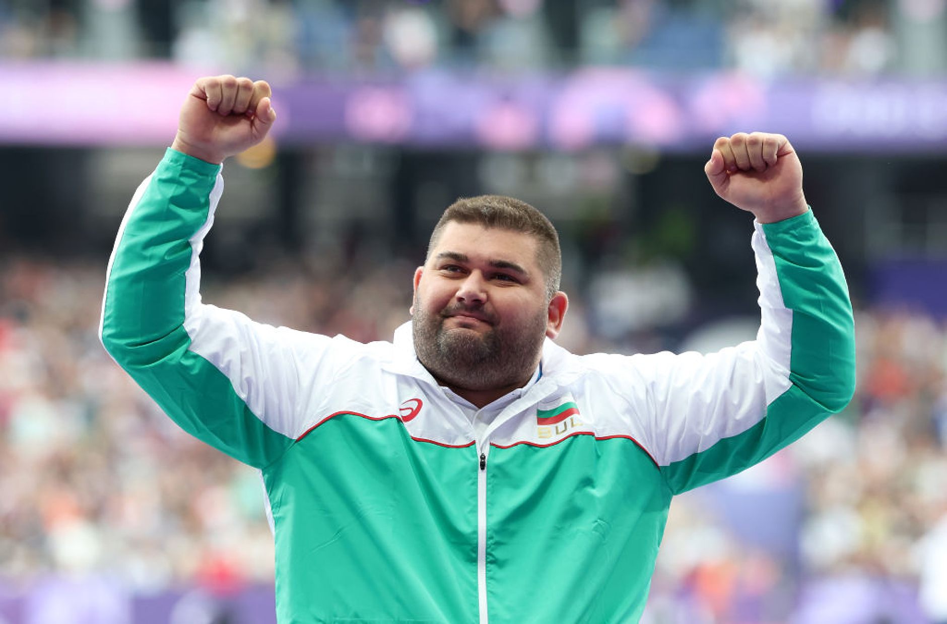 На 28 септември Ружди Ружди спечели шестата си световна титла в тласкането на гюле за хора с увреждания. снимка: Getty Images