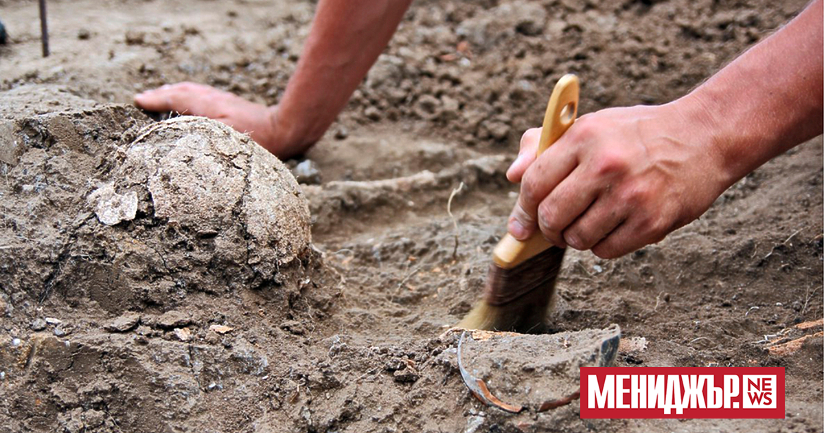 В Англия е открита почти напълно запазена бойна тръба, датираща