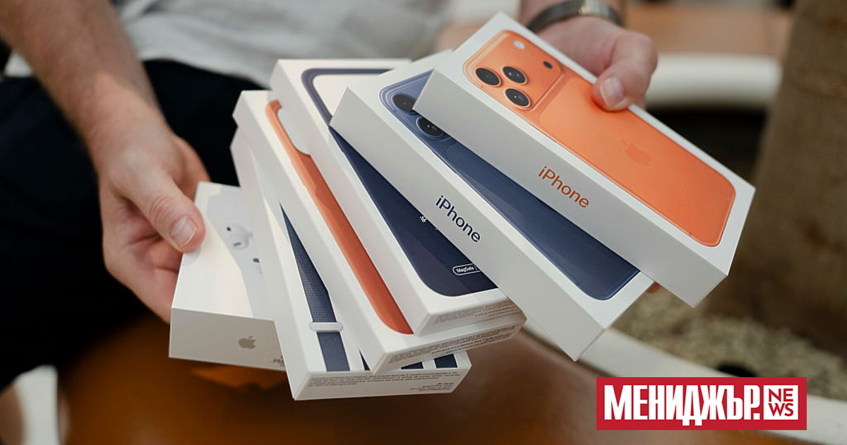 Apple отчете изключително силно тримесечие в продажбите на iPhone, тъй