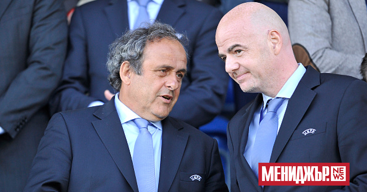 Бившият президент на УЕФА Мишел Платини заяви пред британският в.