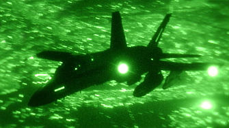 Изтребителят WC 135R Constant Phoenix на американските военновъздушни сили наричан