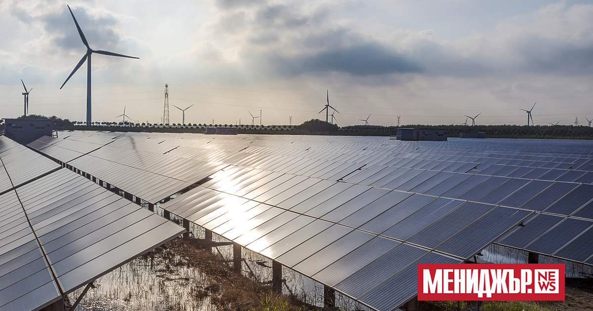 Вятърната и слънчевата енергия за първи път са произвели през