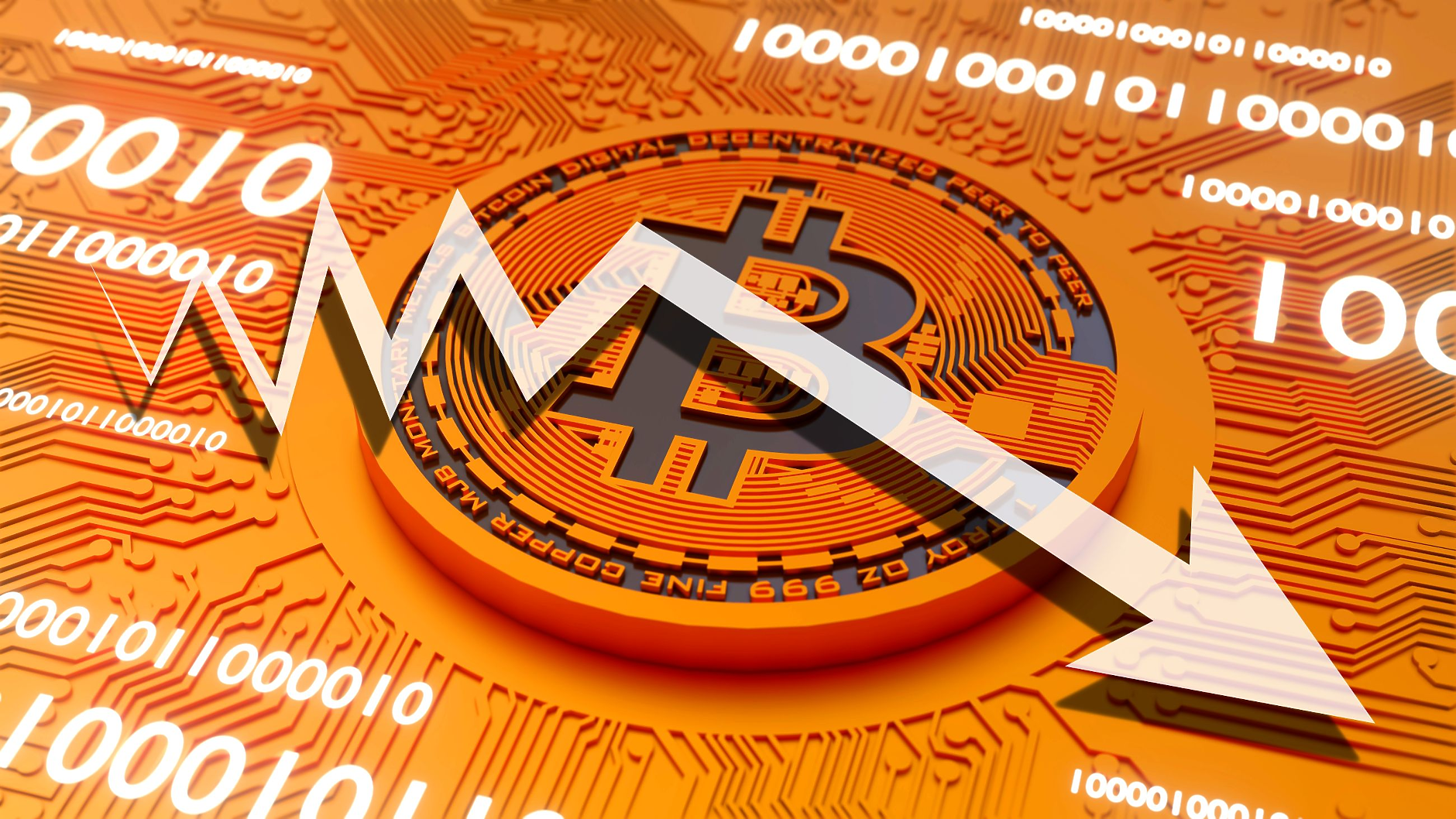 Биткойнът е на път към четвърти месечен спад за първи път от 2018 година насам