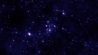 Нова карта с висока резолюция на далечни галактики може да