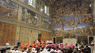 Фреската Страшният съд на Микеланджело — внушителното изображение на рая