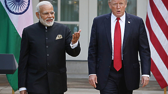 Ден след като президентът Доналд Тръмп заяви че Индия се