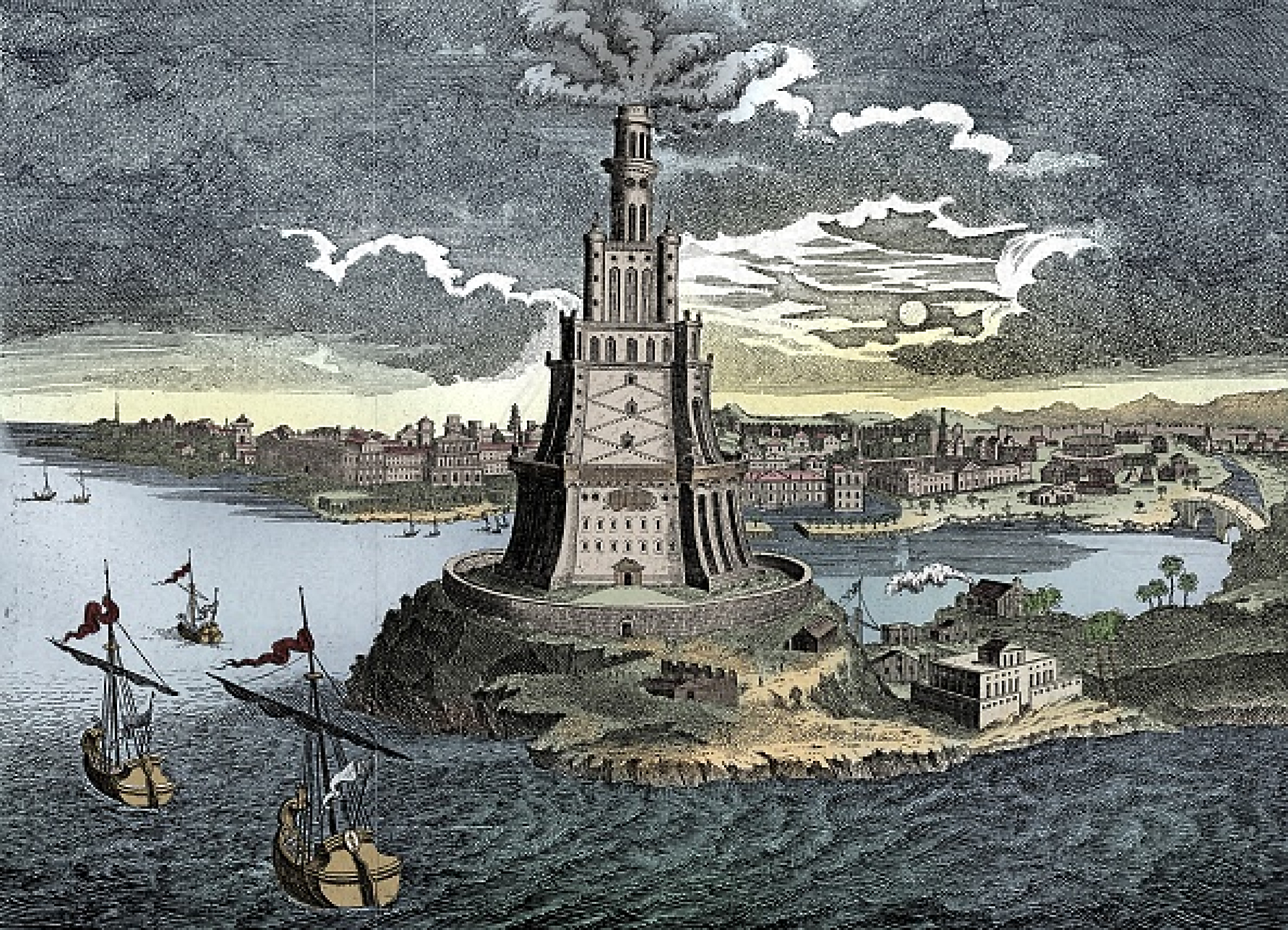 Учени правят дигитален модел на Александрийския фар - едно от седемте чудеса на света 