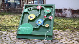 Интерактивната детска площадка Чичопей посветена на Големия синигер направи своята