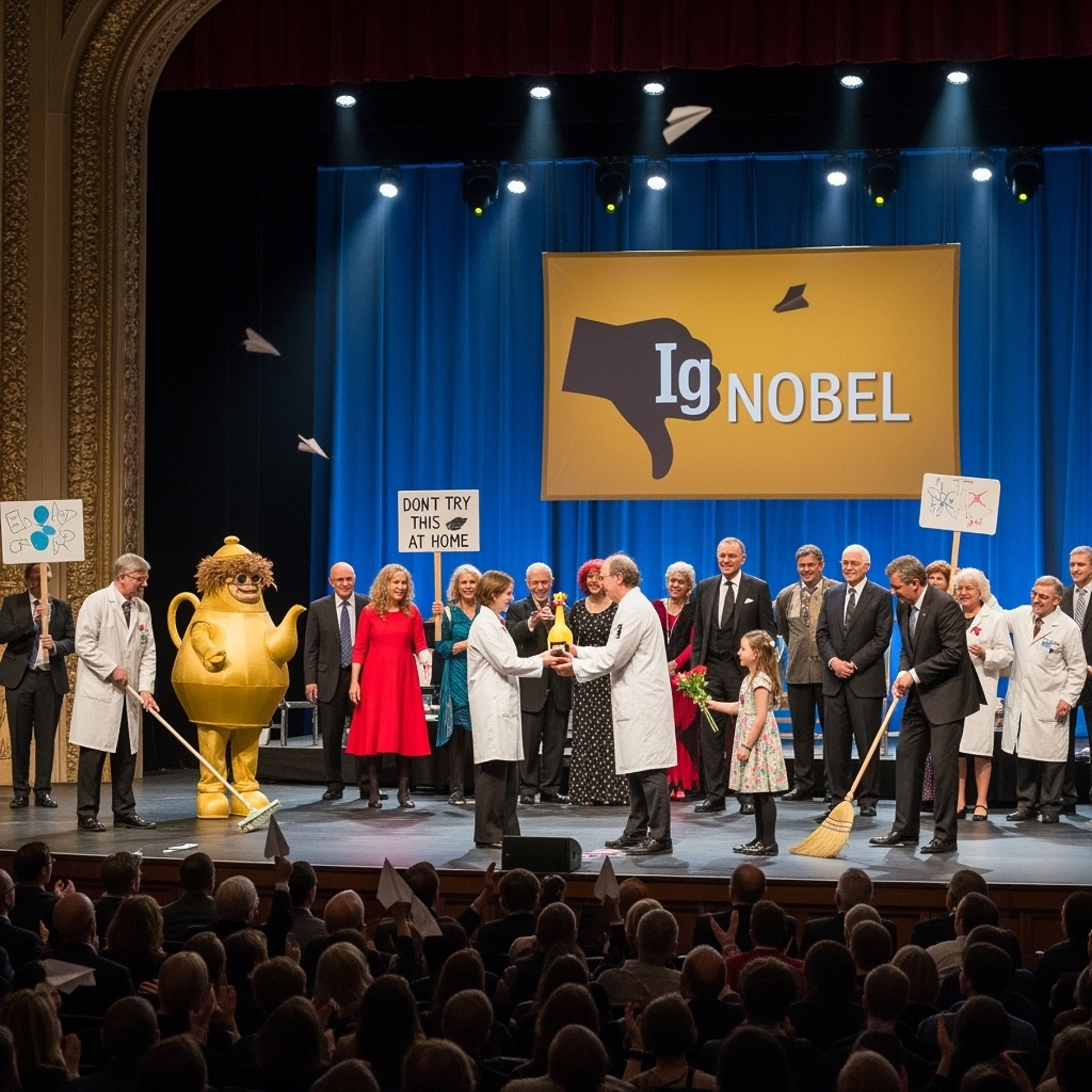 Визови опасения: Церемонията за наградите „Антинобел“  за първи път е преместена от САЩ в Цюрих