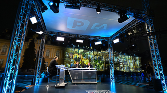 bTV отбеляза началото на кампанията „Избори 2026. България решава“ със специално предизборно студио и впечатляващ 3D мапинг спектакъл 