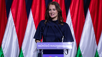 Лидерът на партия Тиса Петер Мадяр който скоро ще стане