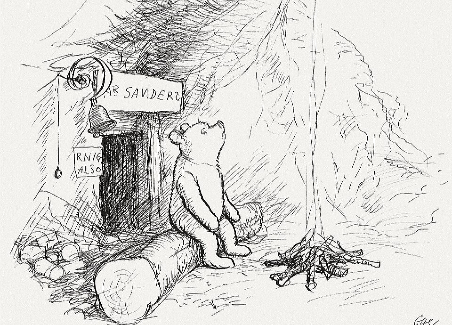 Редки ранни рисунки на Мечо Пух ще бъдат продадени за първи път