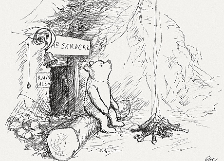 Редки ранни рисунки на Мечо Пух ще бъдат продадени за първи път