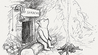 Редки ранни рисунки на Мечо Пух ще бъдат продадени за първи път