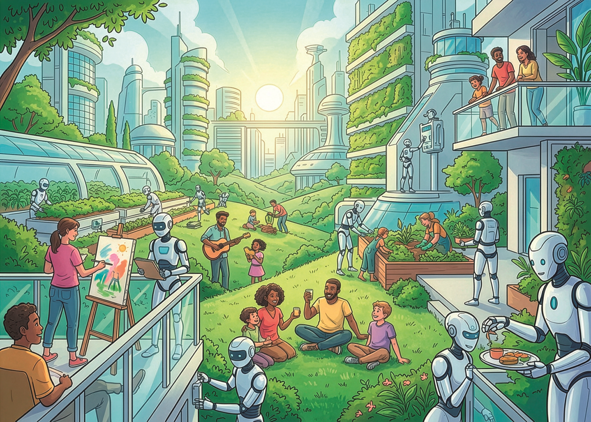 Богати или излишни: какво крие AI за хората