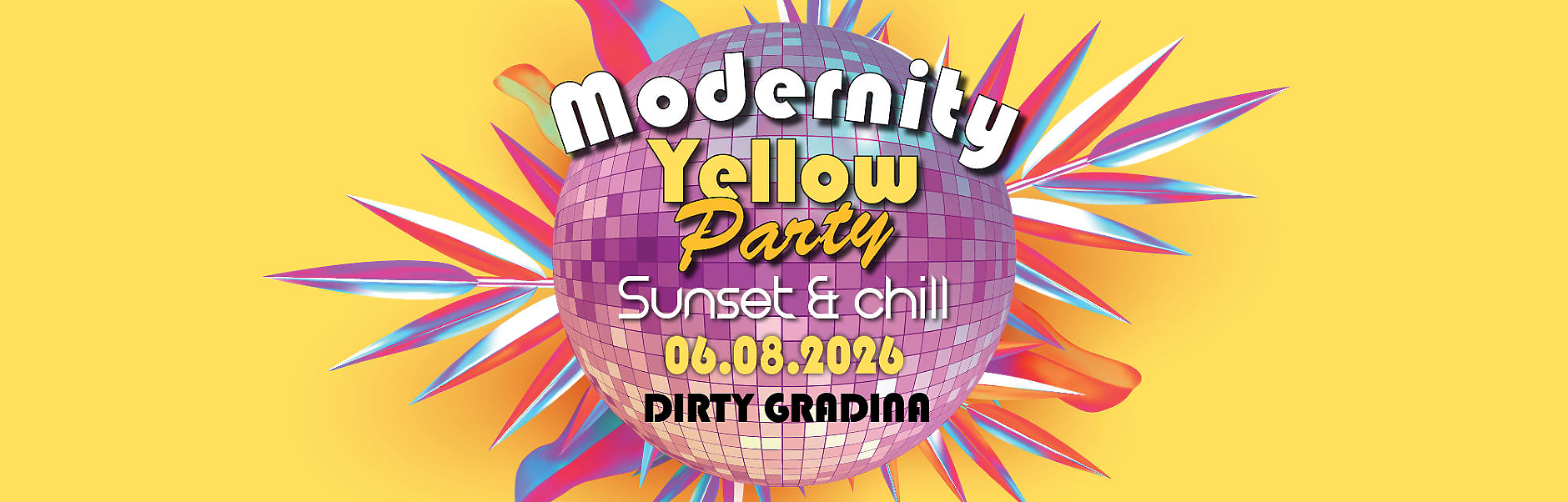 Modernity Yellow Party: Sunset & Chill