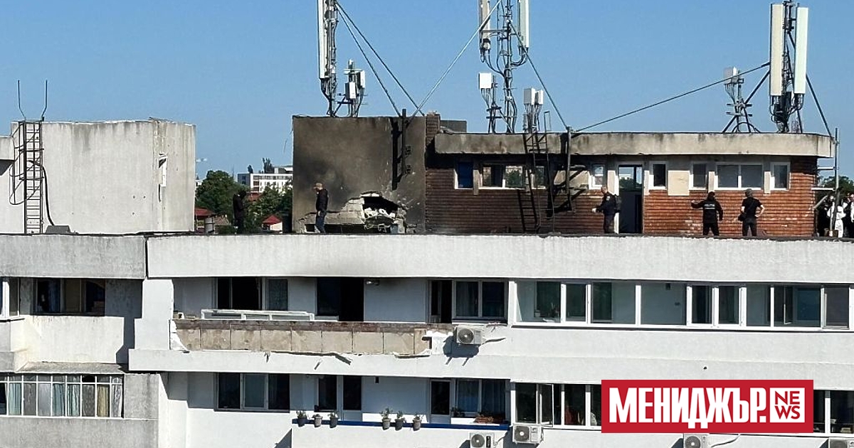 Разбиването на руски дрон в румънска жилищна сграда в петък