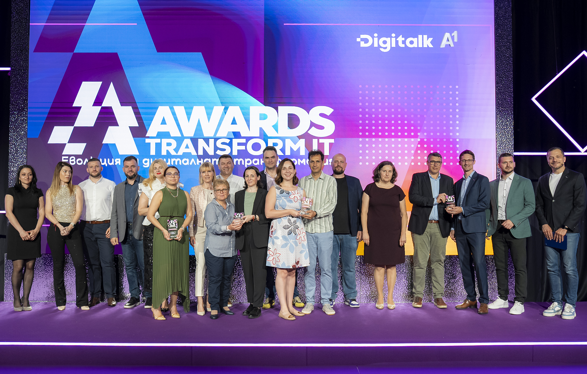 Пощенска банка, Сирма Груп Холдинг и Ethermind са големите победители в Transform IT Awards 2026