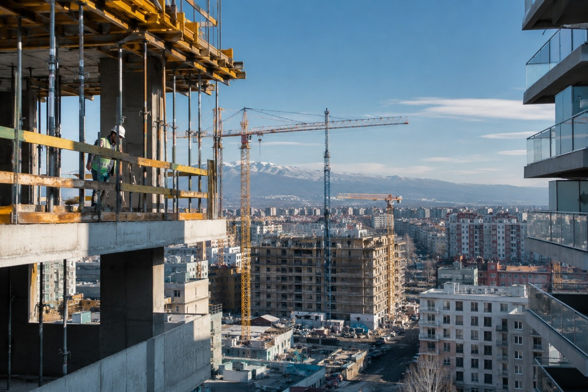 Строителството след еврото: растеж, балон или нова реалност?